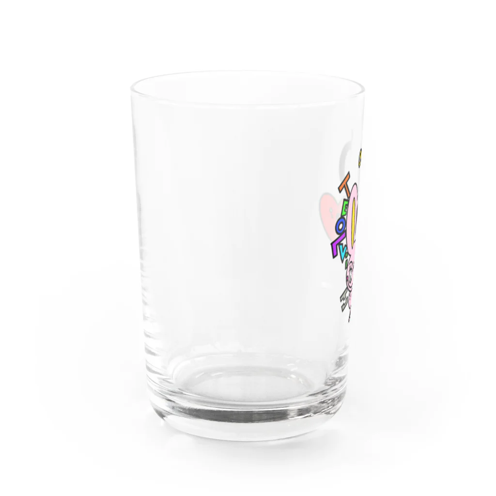 キャラ生み製造機の‪4. 『らびっと』‬ Water Glass :left