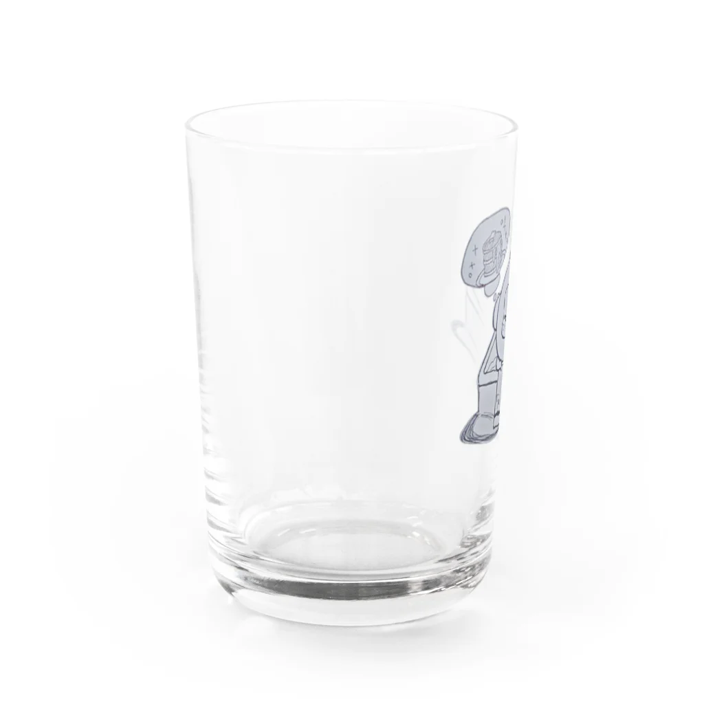 KIKITEKI_LABORATORYの入浴中 ふろあがりちゃん Water Glass :left