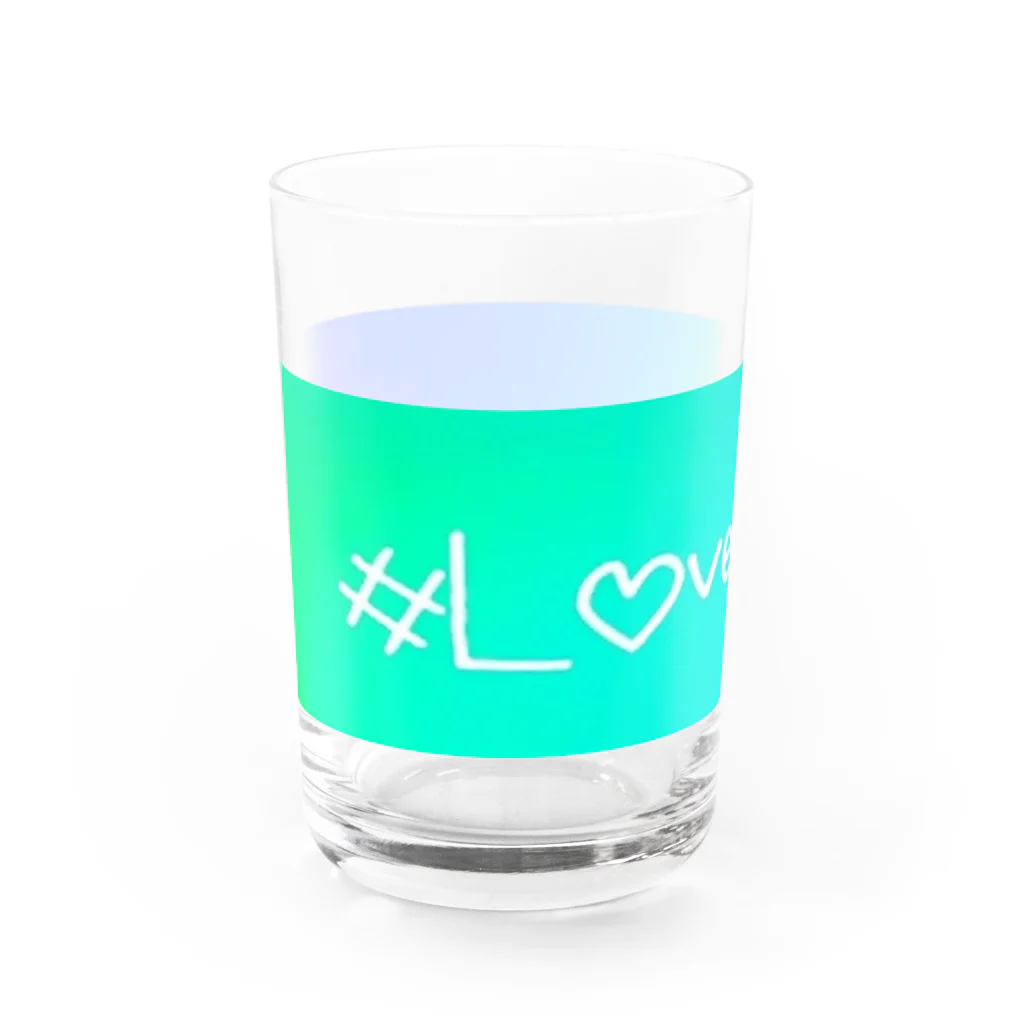 田中セシル⋆CecilTanakaの#LoveGReen 01 Water Glass :left