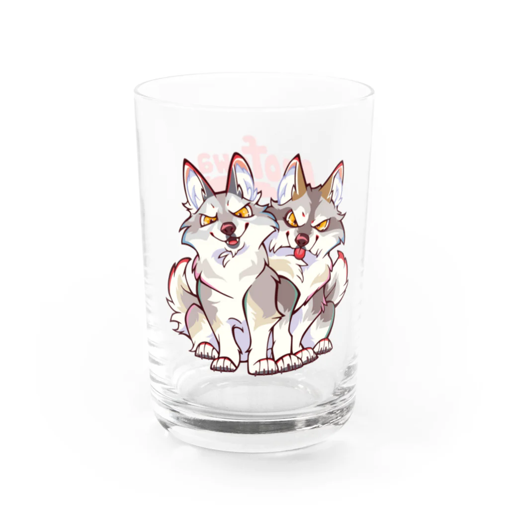 mofuwaのWOLF BROS (glass) Water Glass :left