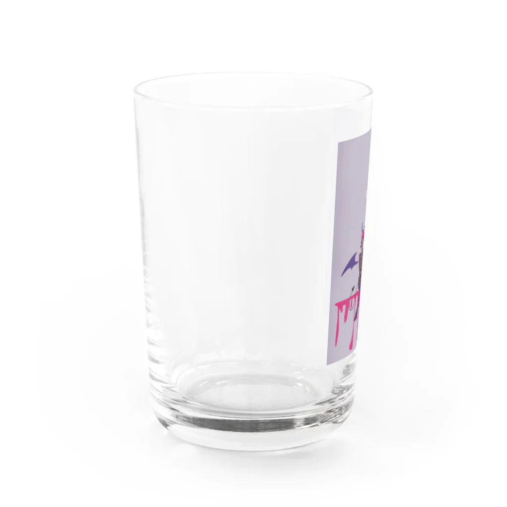 bu_munoonnaのあくまん Water Glass :left