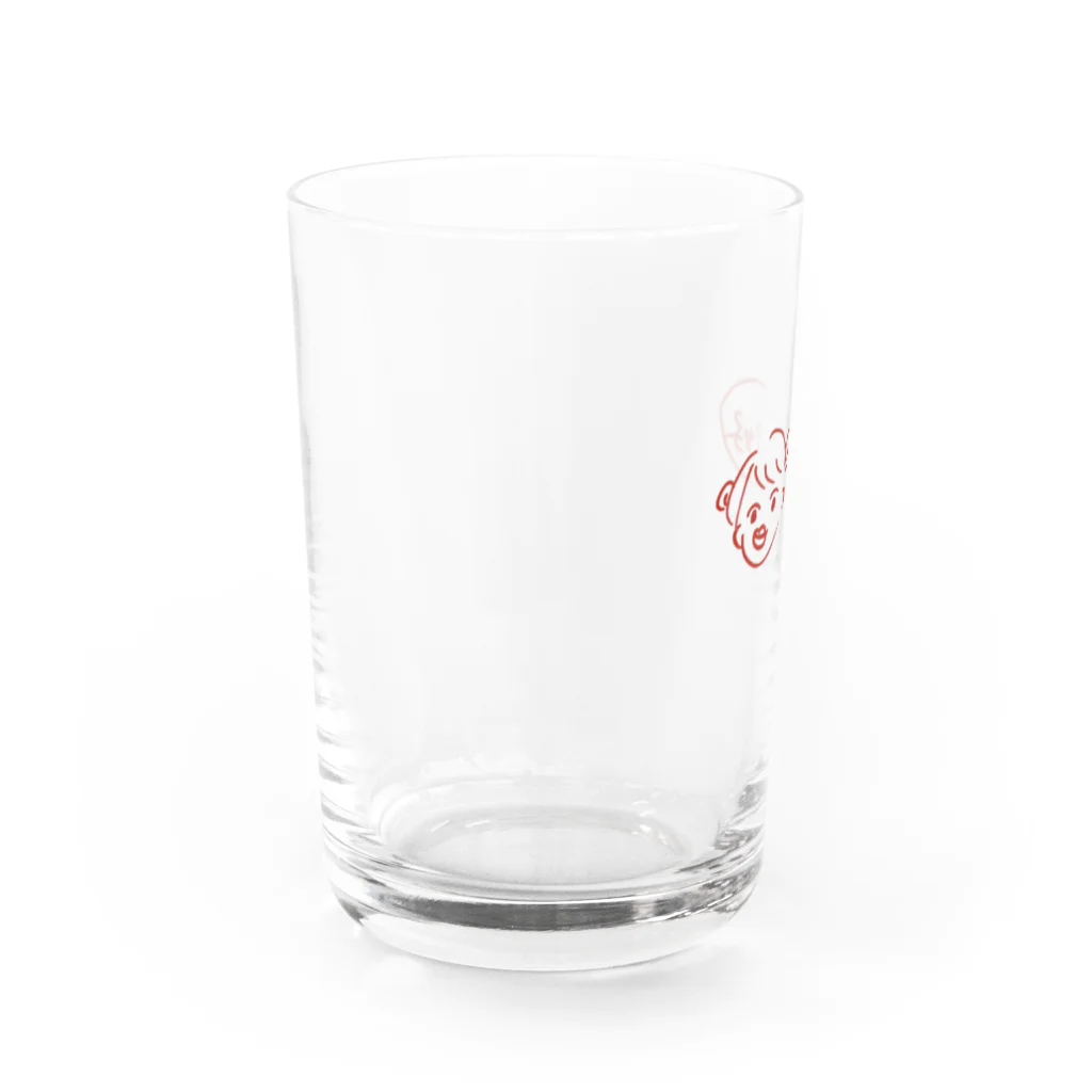 ｽﾞﾓﾓﾓﾓﾓﾓﾓの你好ちゃん Water Glass :left