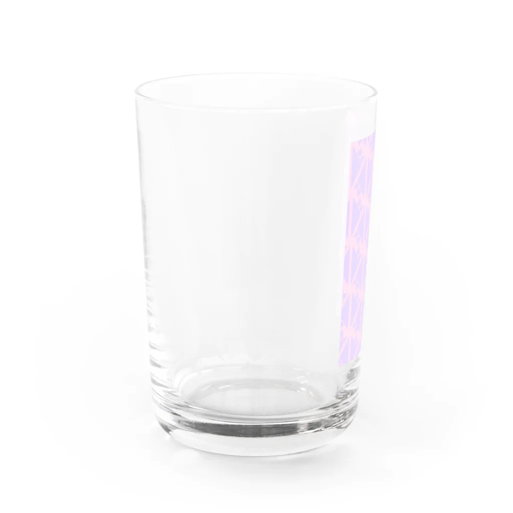 気ままに創作　よろず堂のサーヴィエ行進曲　藤 Water Glass :left