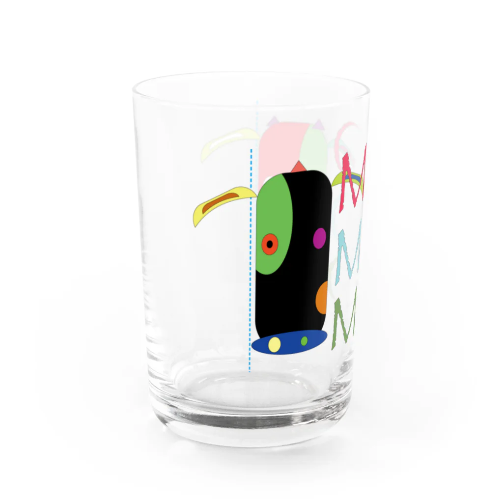 564のMO-MO-くん Water Glass :left