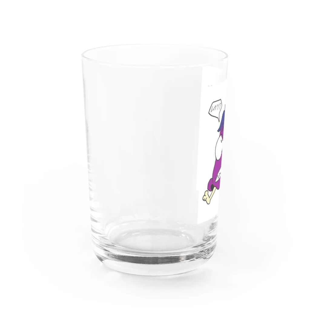 吉田さんの鼻ナスビくん Water Glass :left