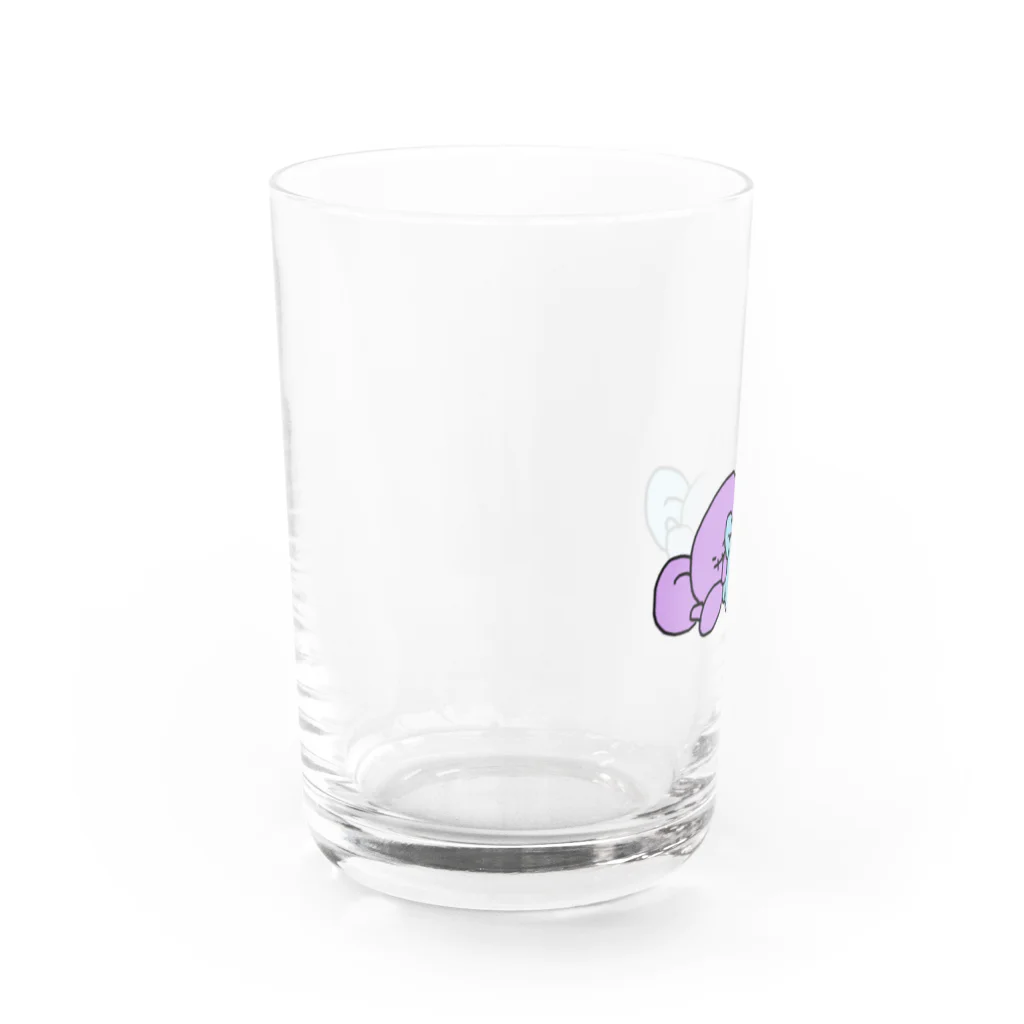 プレアディスのぽてろん Water Glass :left