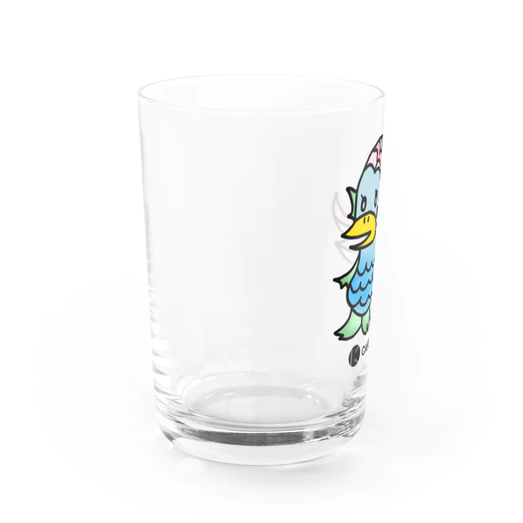 CAFEKiitosの【CAFE Kiitos × AMABIE】シリーズ Water Glass :left