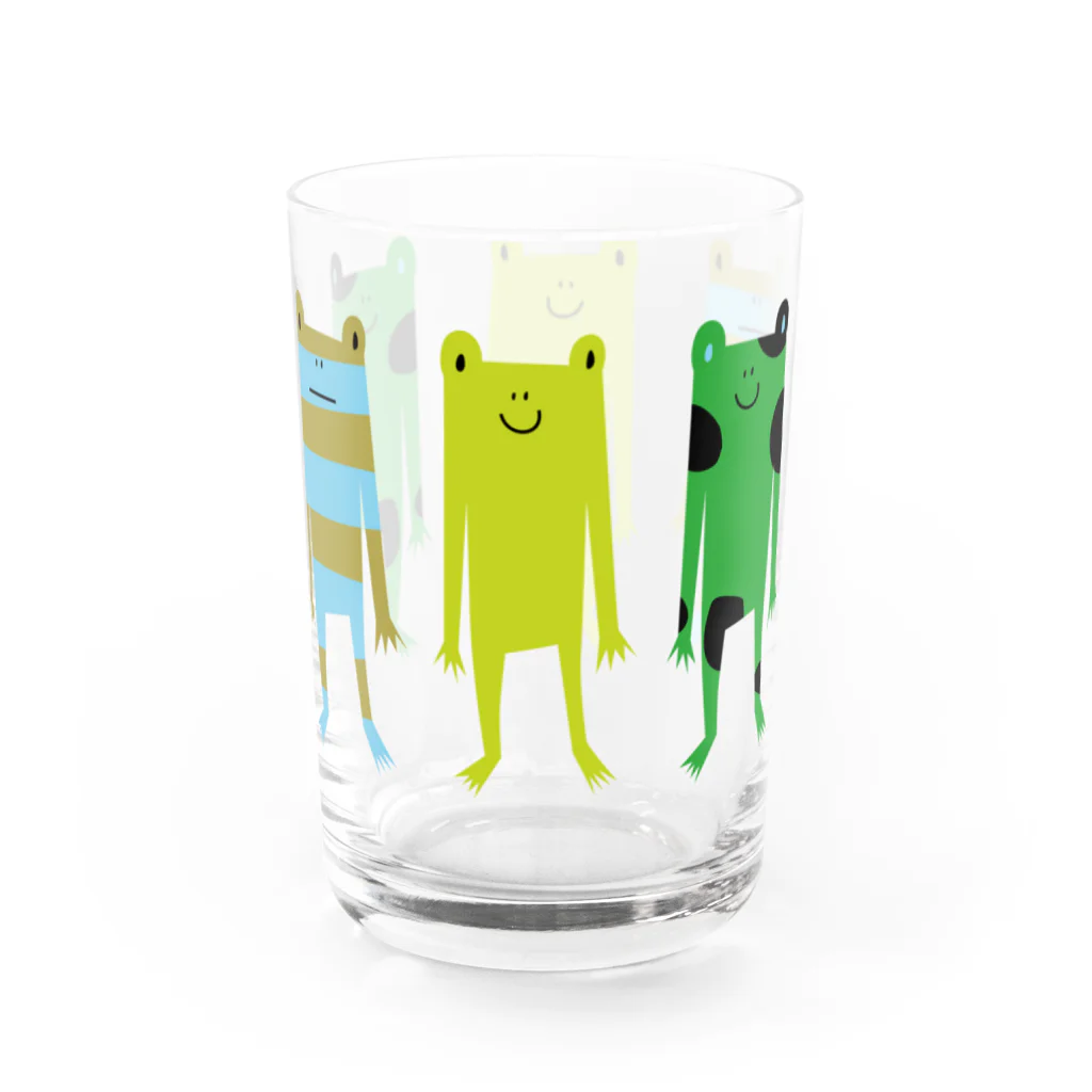 かよくらふと kayo's craft shopのカエル3 Water Glass :left