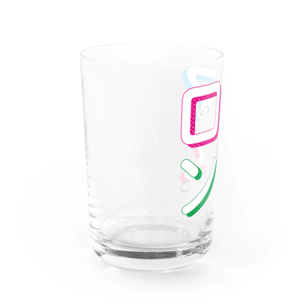 disco123のロマンス Water Glass :left