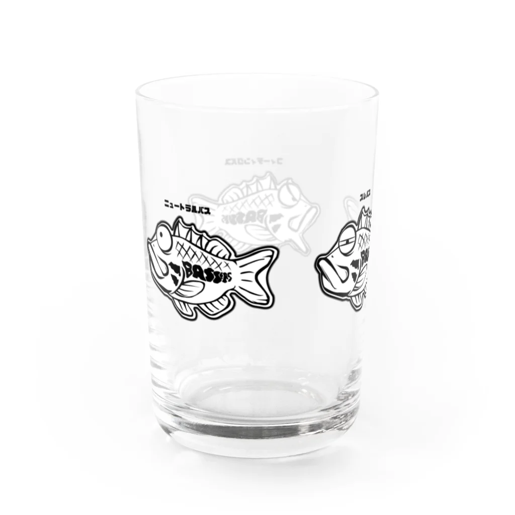 バサーズ構成員のバサーズくん Water Glass :left