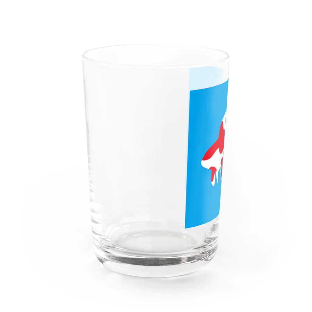 ユニコーンの金魚くん Water Glass :left