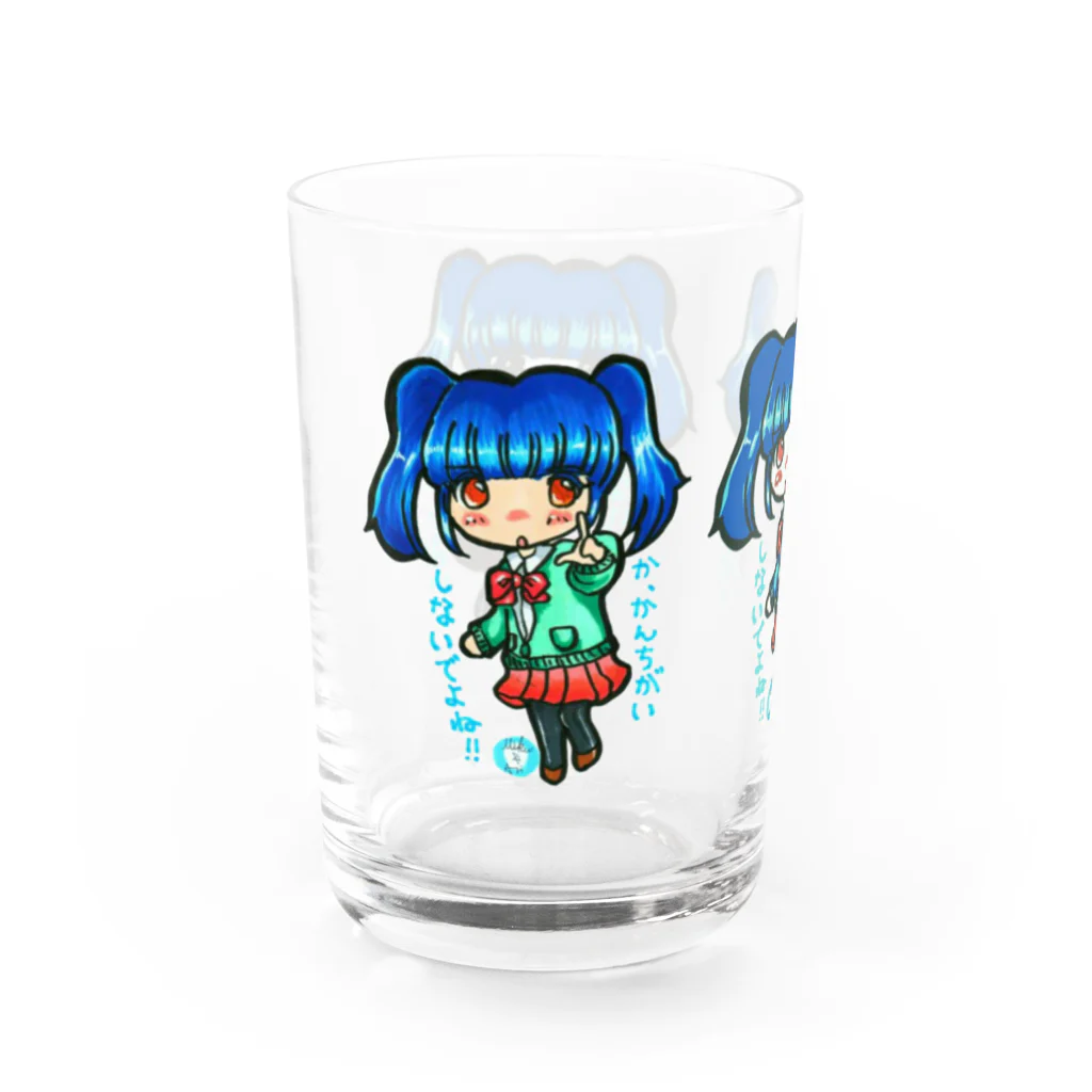 ＊あり＊の虹色創世記のせれな(みくさんコラボ) Water Glass :left