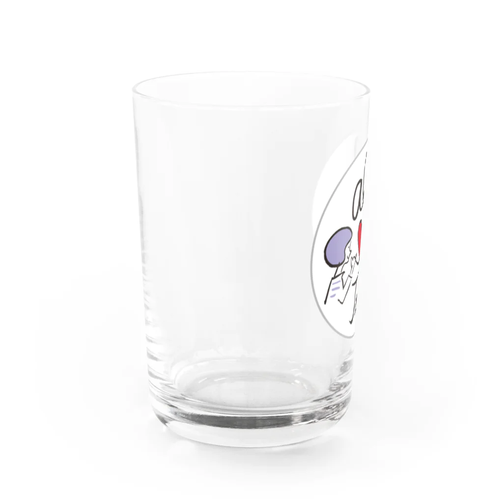 ひなげし商店のオール日本／柴犬プチ Water Glass :left