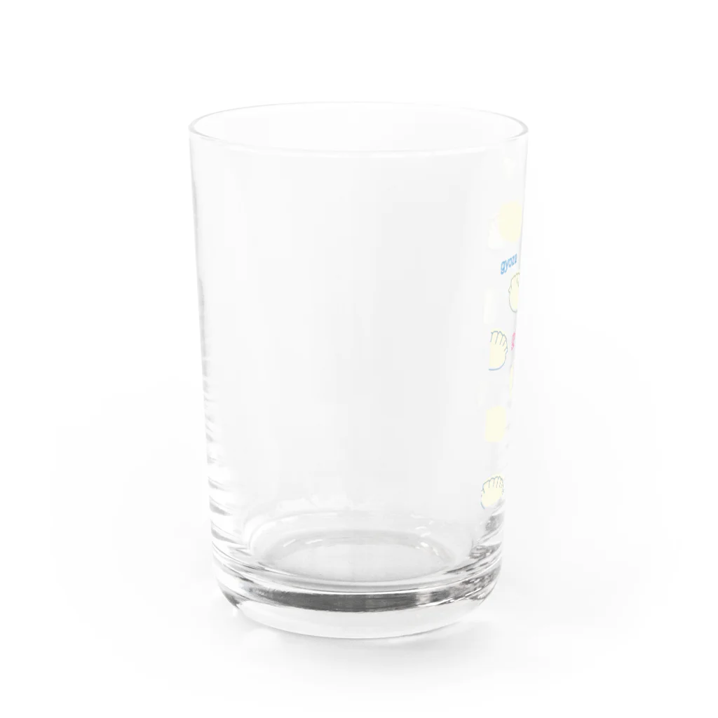 Papillon.のgyoza 透明 Water Glass :left