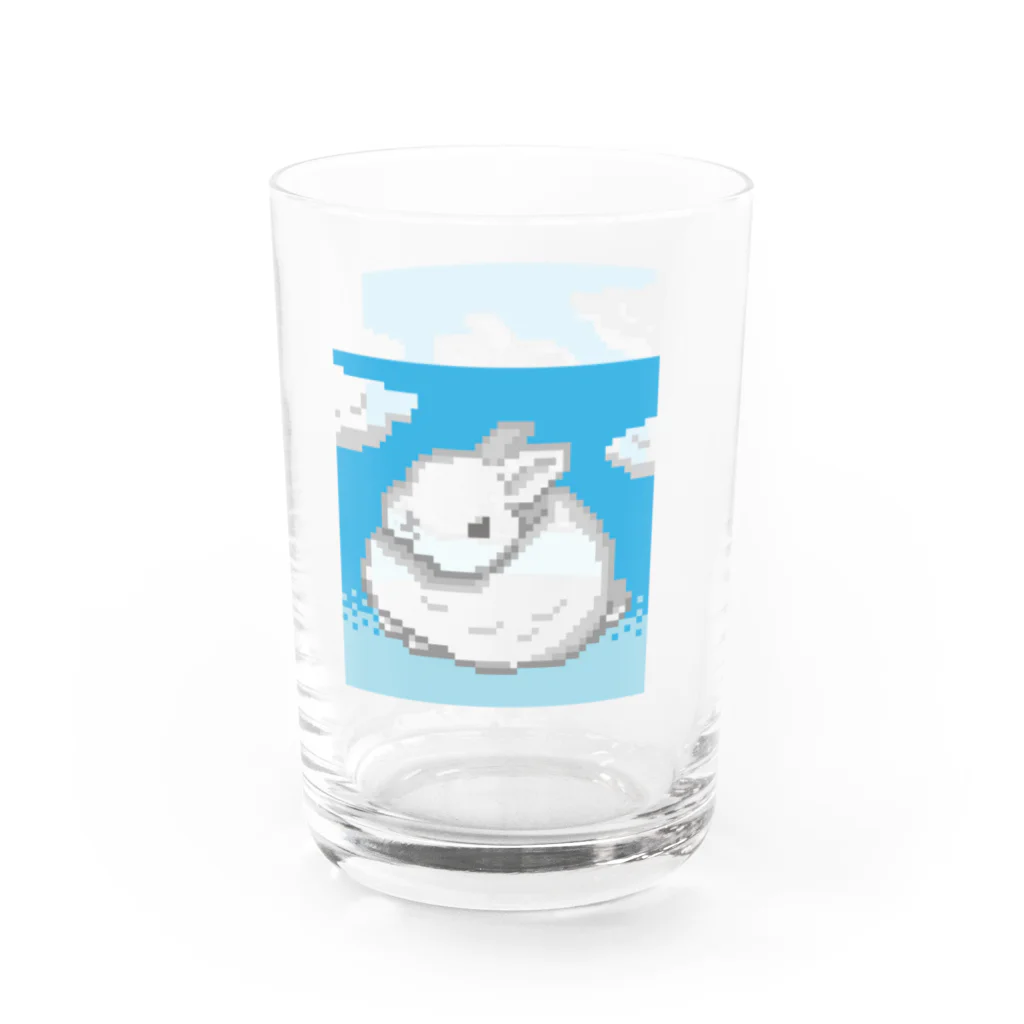 らびったけの雲うさぎ2 Water Glass :left