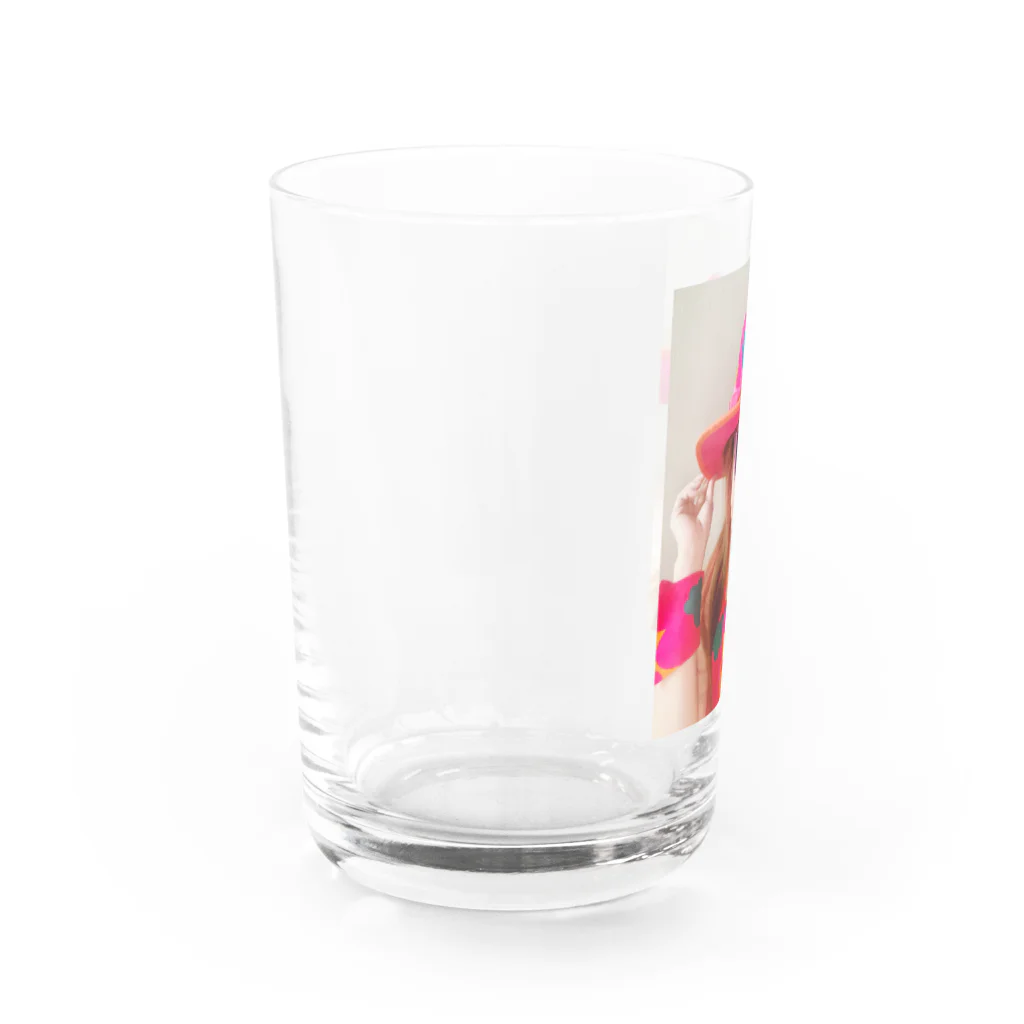 林香里奈の林香里奈ハイテンションversionグッツ Water Glass :left