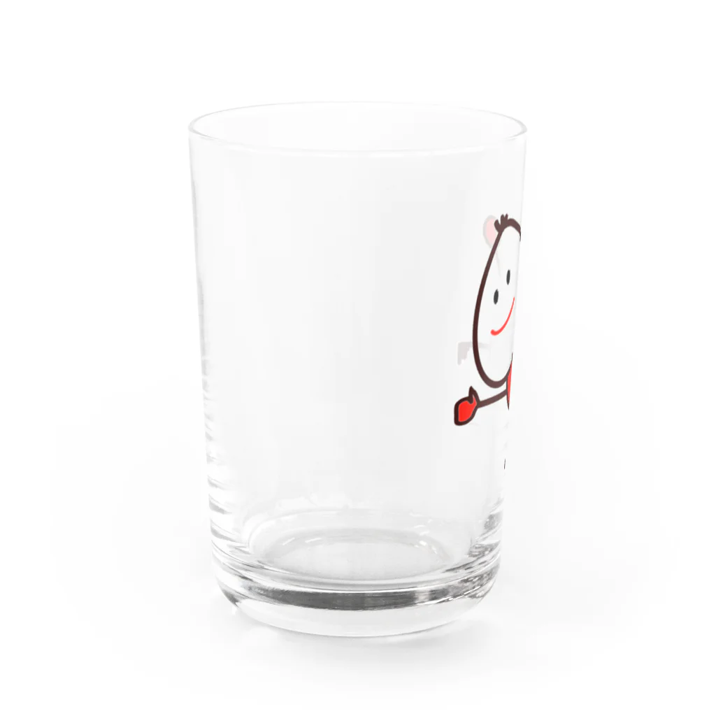 chyumonのスケートくん Water Glass :left