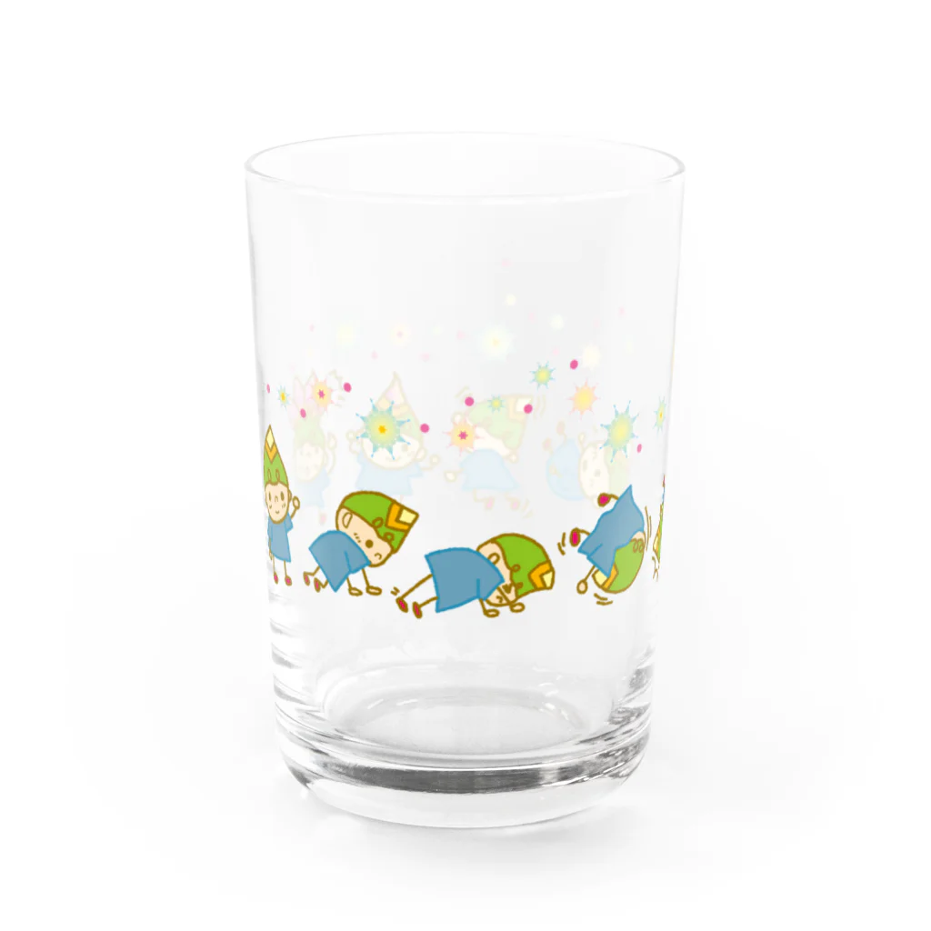 nuppuのでんぐり返し Water Glass :left