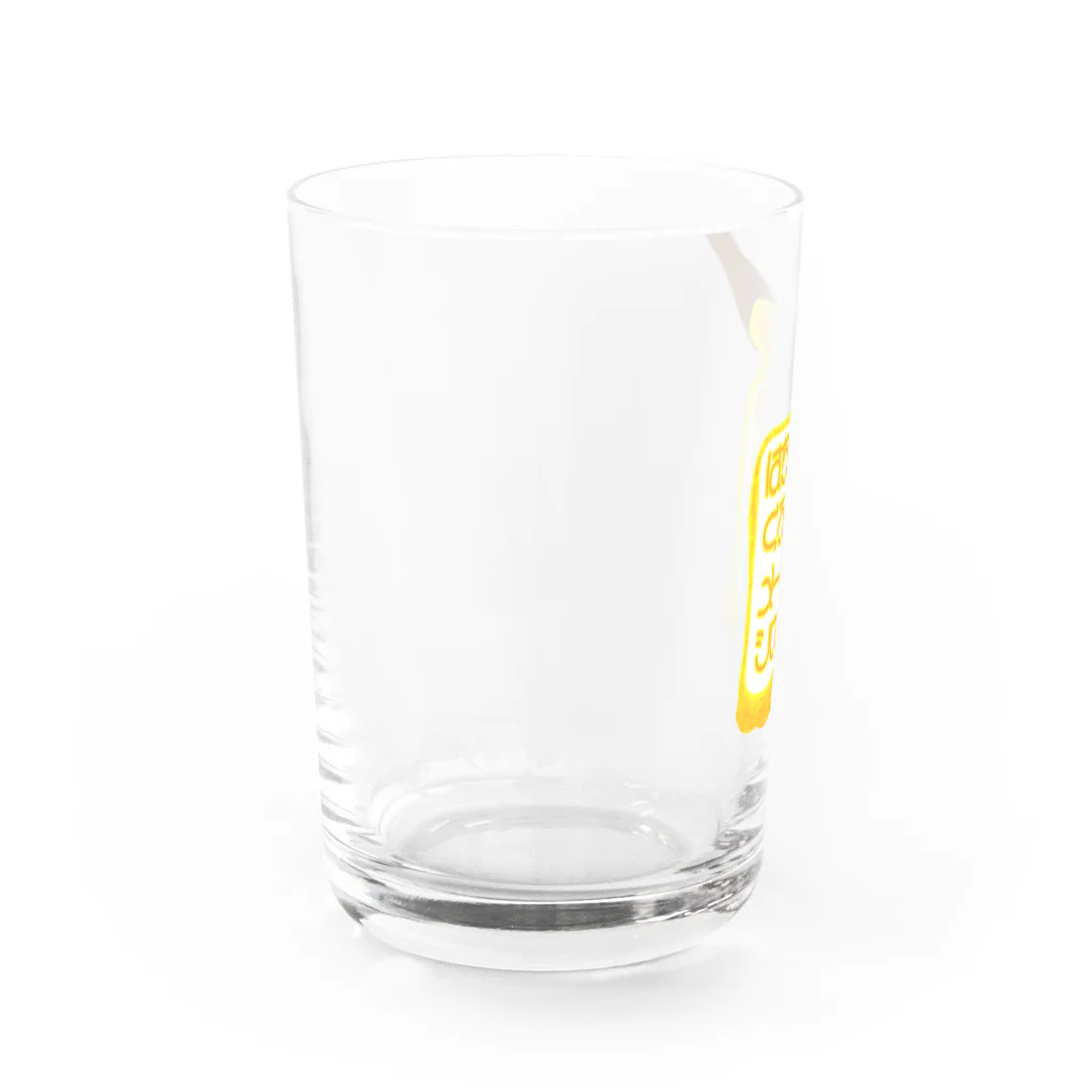 ウチのMEIGENやさんのさんみつ 〜私の好きな３つの蜜〜 Water Glass :left