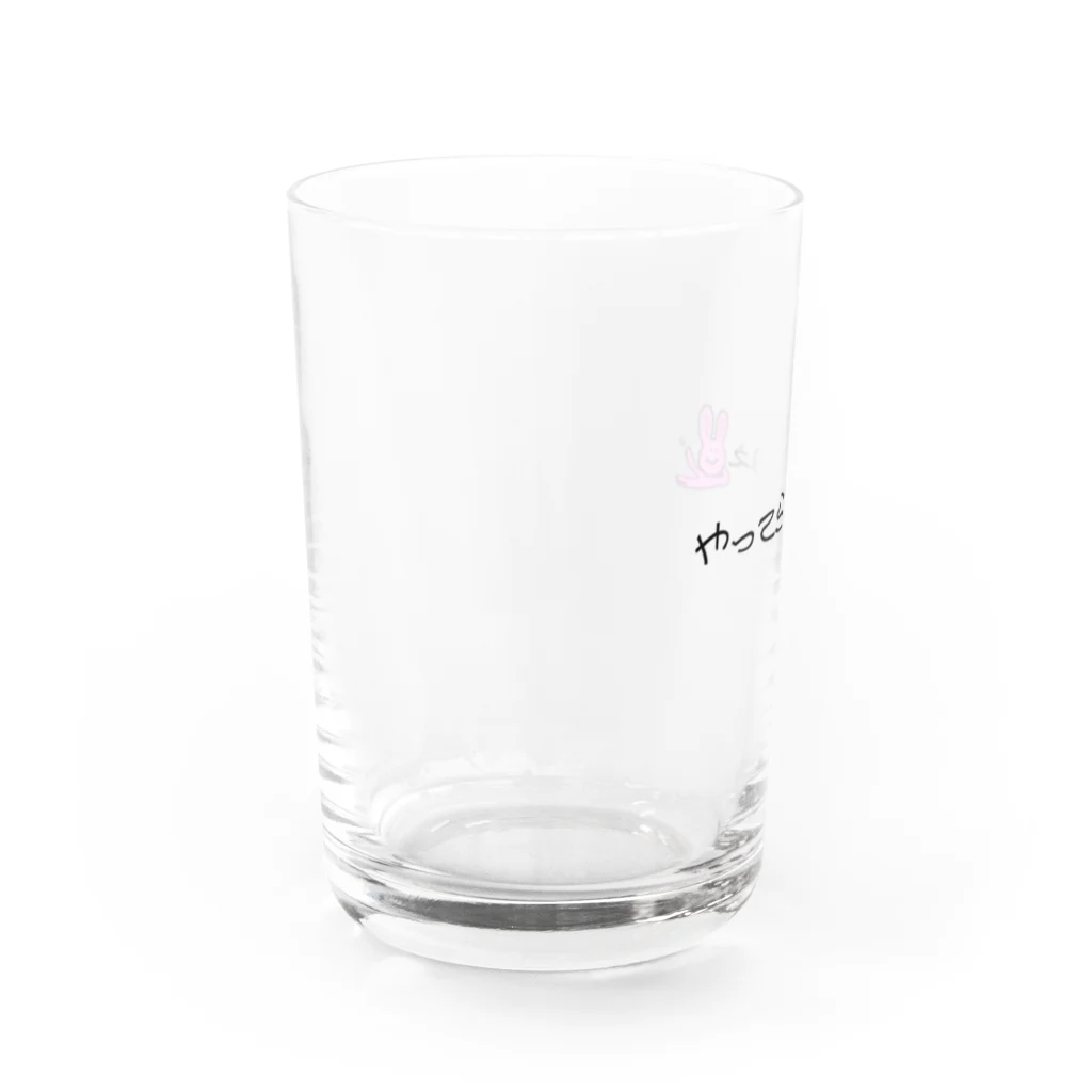 59Cadillacのうさぎ Water Glass :left