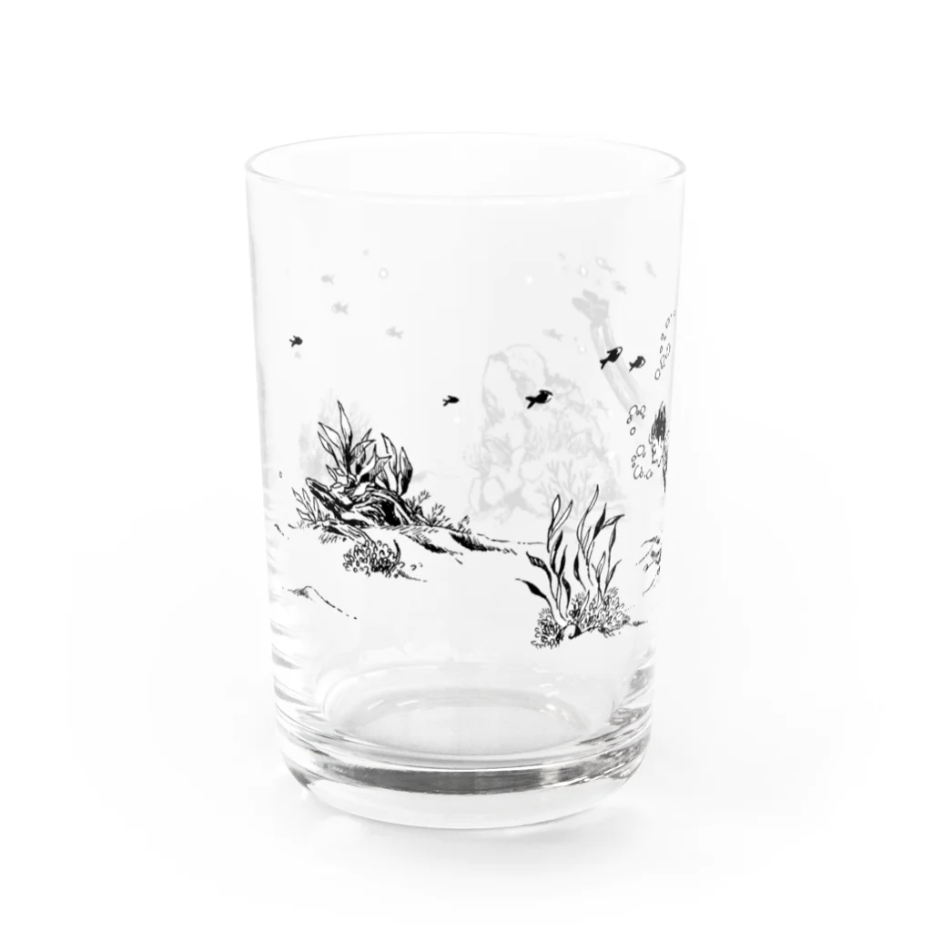 コドモペーパーのみなぞこ Water Glass :left