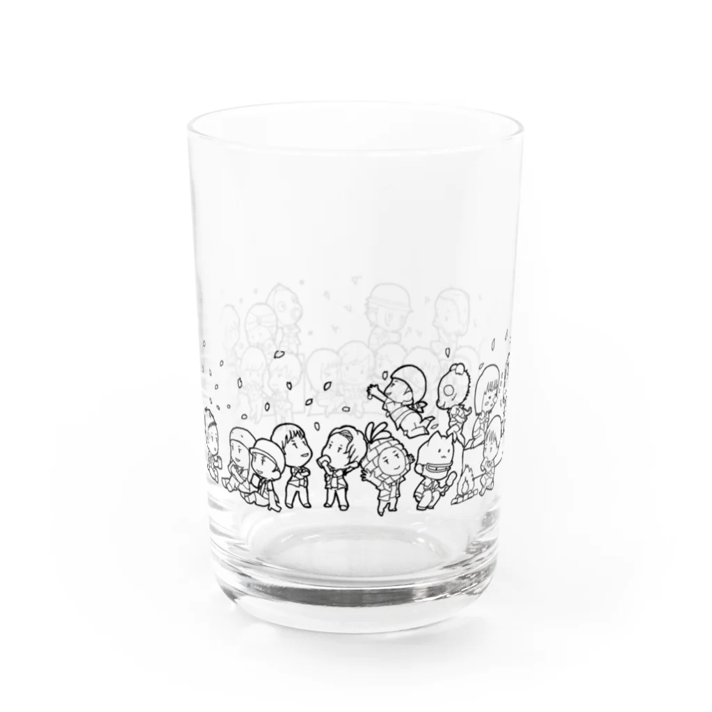 new711のののののよ Water Glass :left