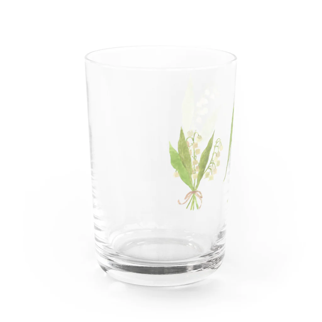 きたがわじゅりのこうふくのブーケ Water Glass :left