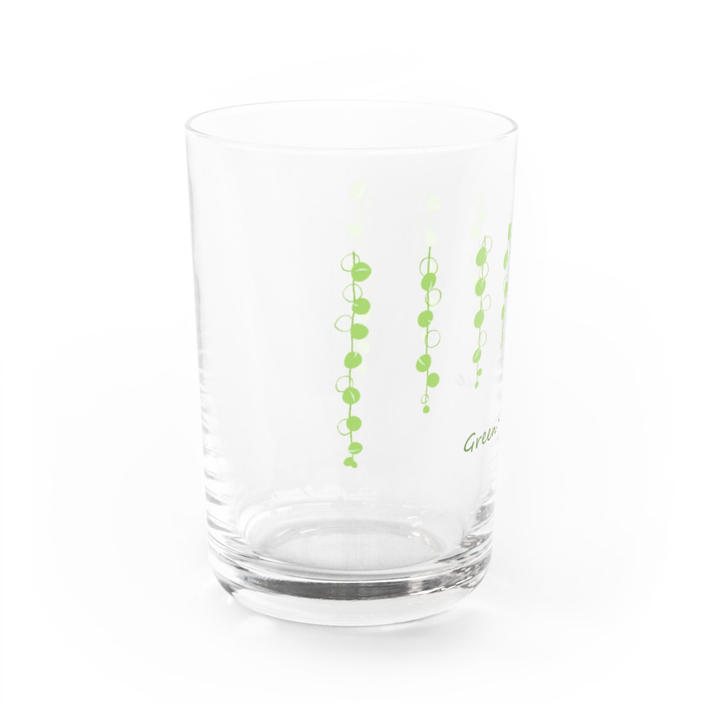 DOTEKKOのT-29 Green necklace Water Glass :left