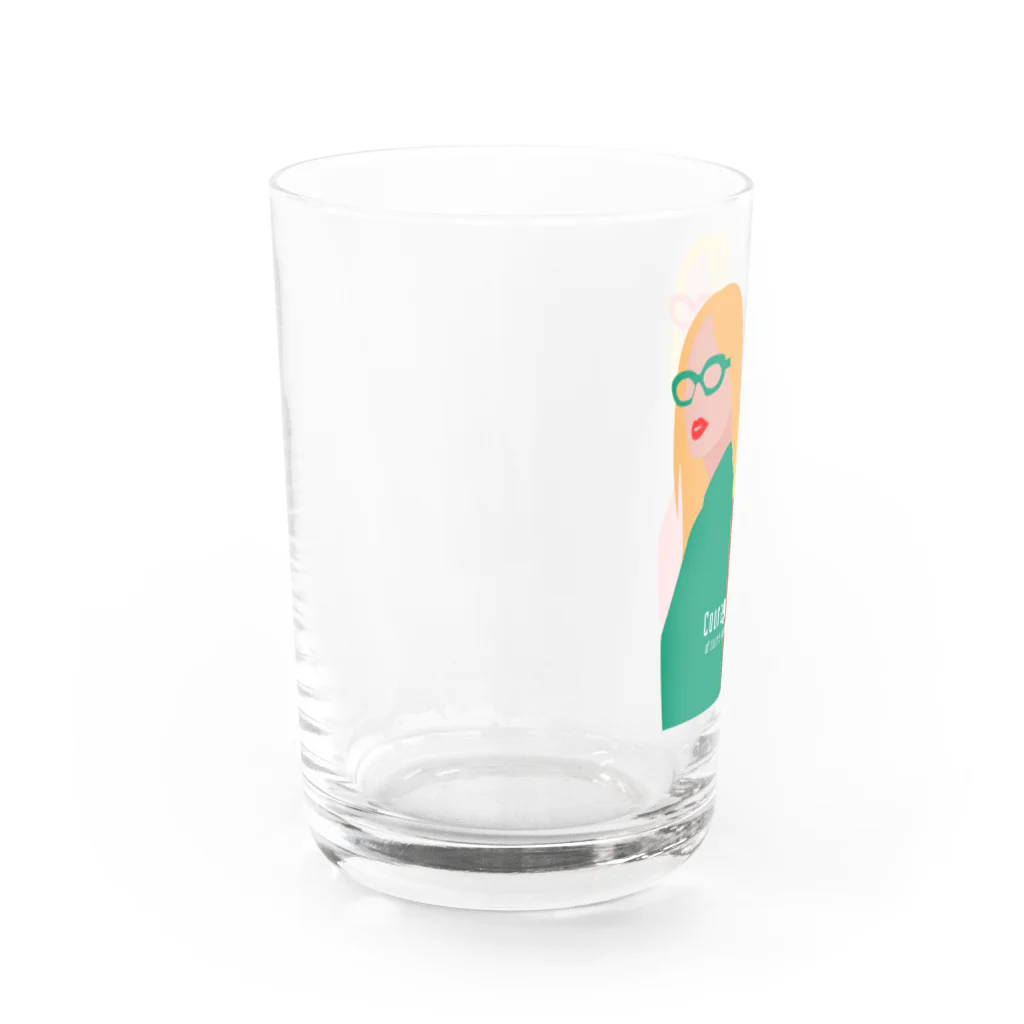 NOBUICHI  伸市の言う勇気、もちろん聴く勇気もね Water Glass :left