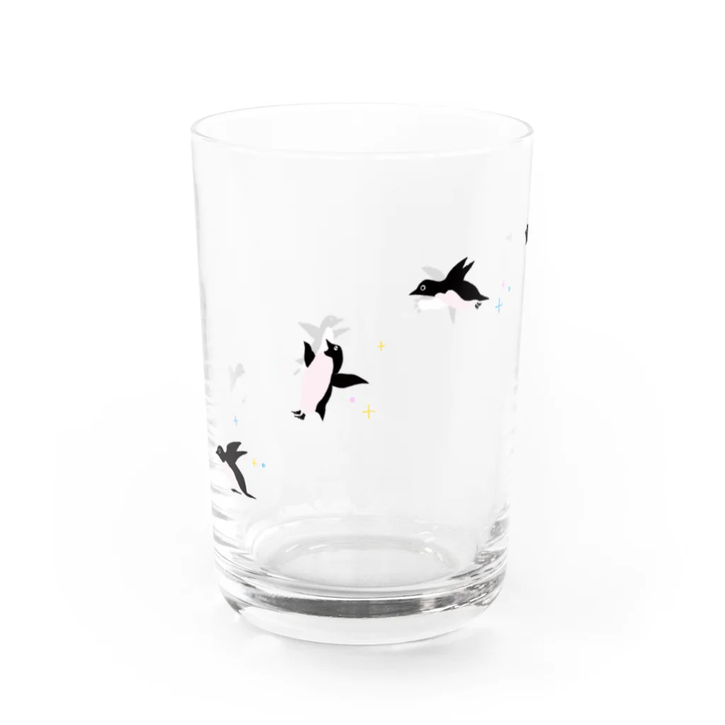 aoiro paradeの空飛ぶペンギン Water Glass :left