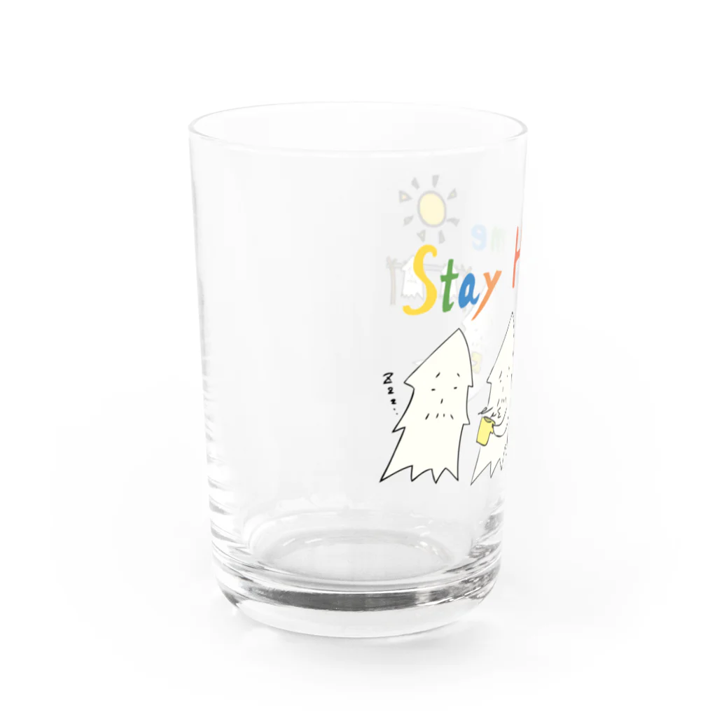 モンゴイカンパニー　販売部のSTAY HOME モンゴイカ Water Glass :left