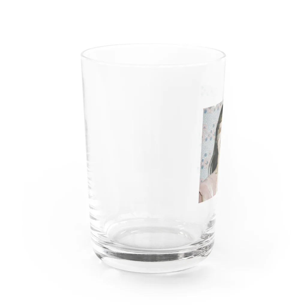 aaapuqupuのmellow mosaic Water Glass :left