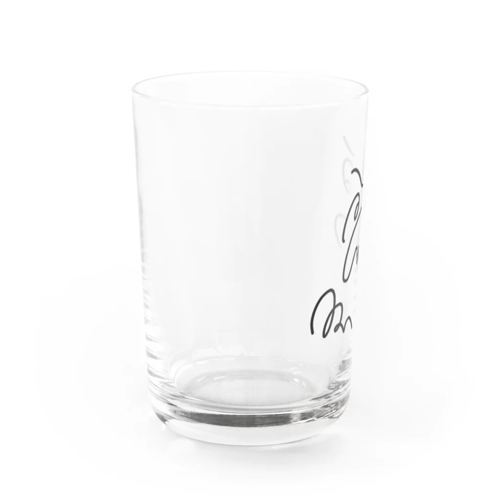 🌋のわしばなのおこりんぼたん Water Glass :left