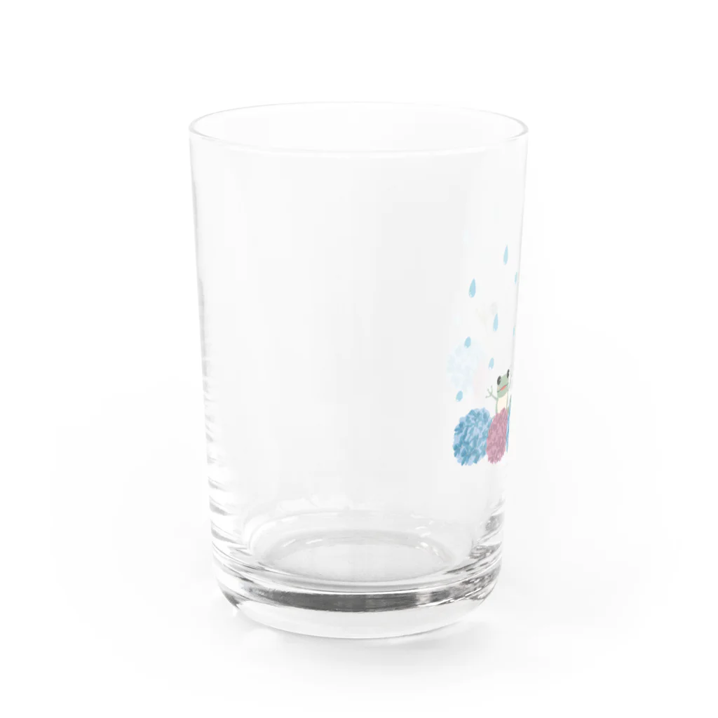 あかえほ & ちびそざいのかえるの親子【あかえほ公式】 Water Glass :left