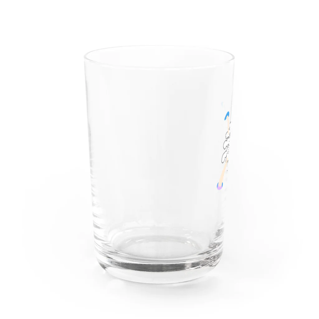 Un cryer girlの今、考える Water Glass :left