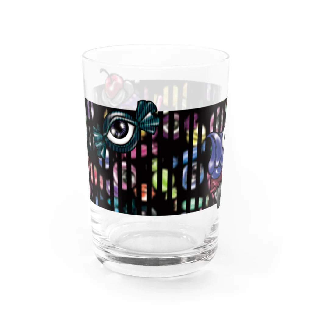 みあまゆあの眼球スイーツ Water Glass :left