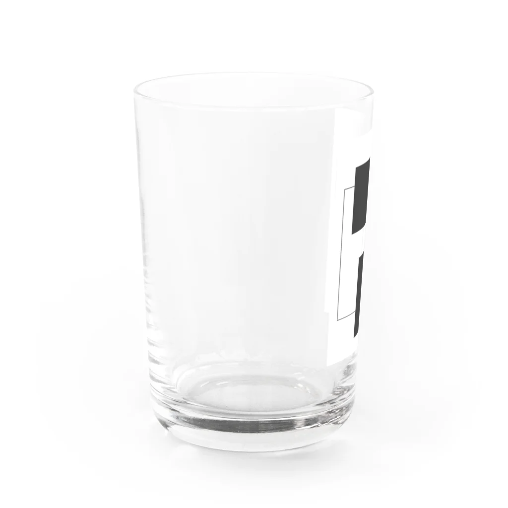 じゆうにのびのびのgame over Water Glass :left