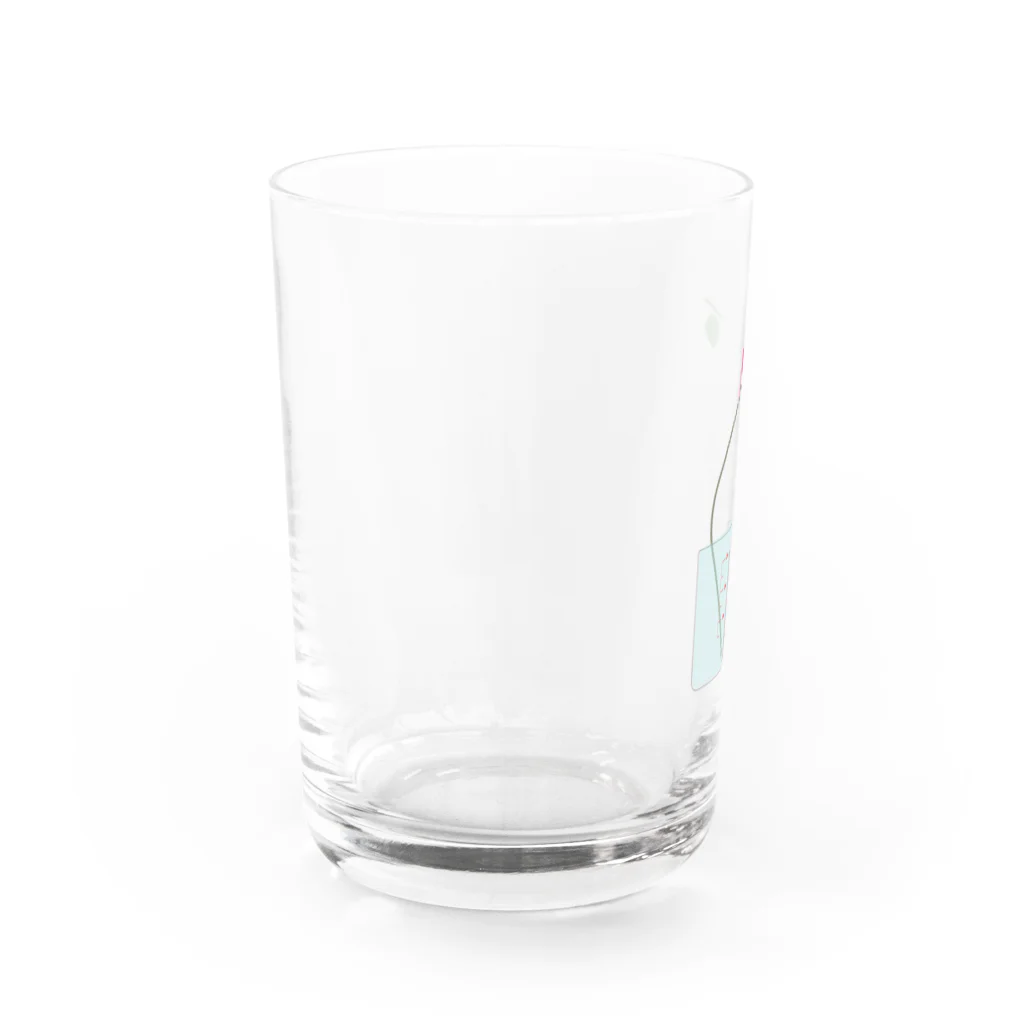 住みたいのぴえんなむし Water Glass :left