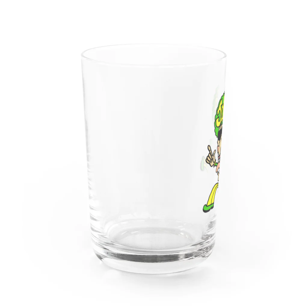 JOKERのアフロキング Water Glass :left