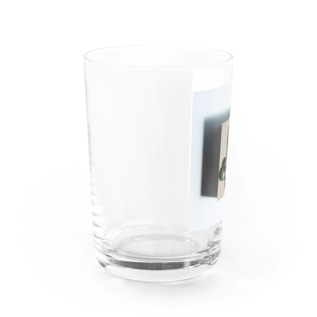 マシロ　ミュージアムショップのももちゃんとすいか Water Glass :left