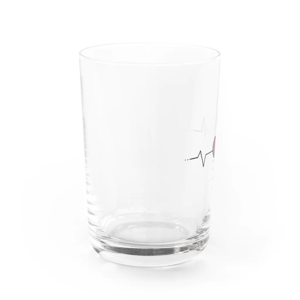 mihaneのどっきゅん Water Glass :left