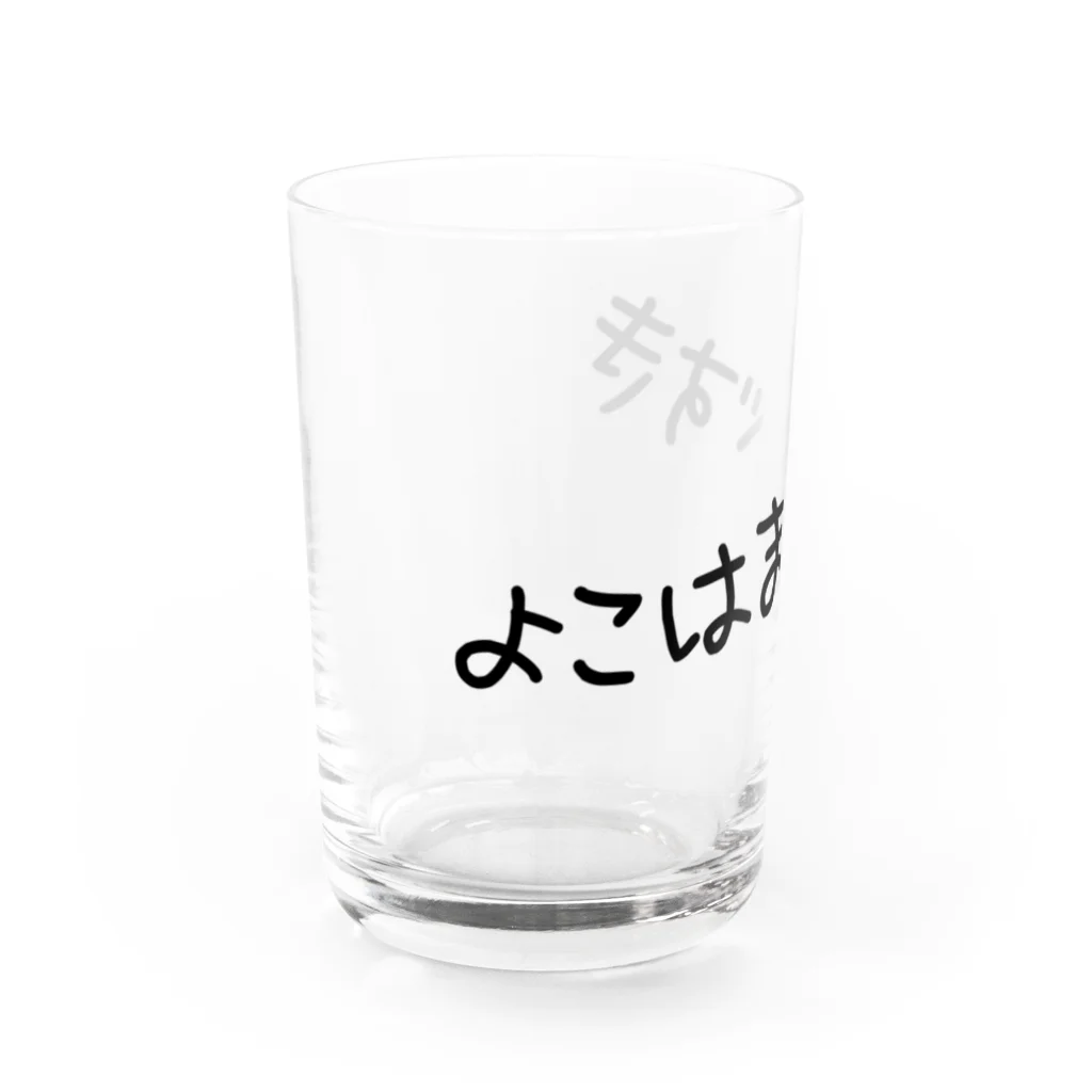 KEN's☆BASEBALL FAN SHOPのよこはまがすき Water Glass :left