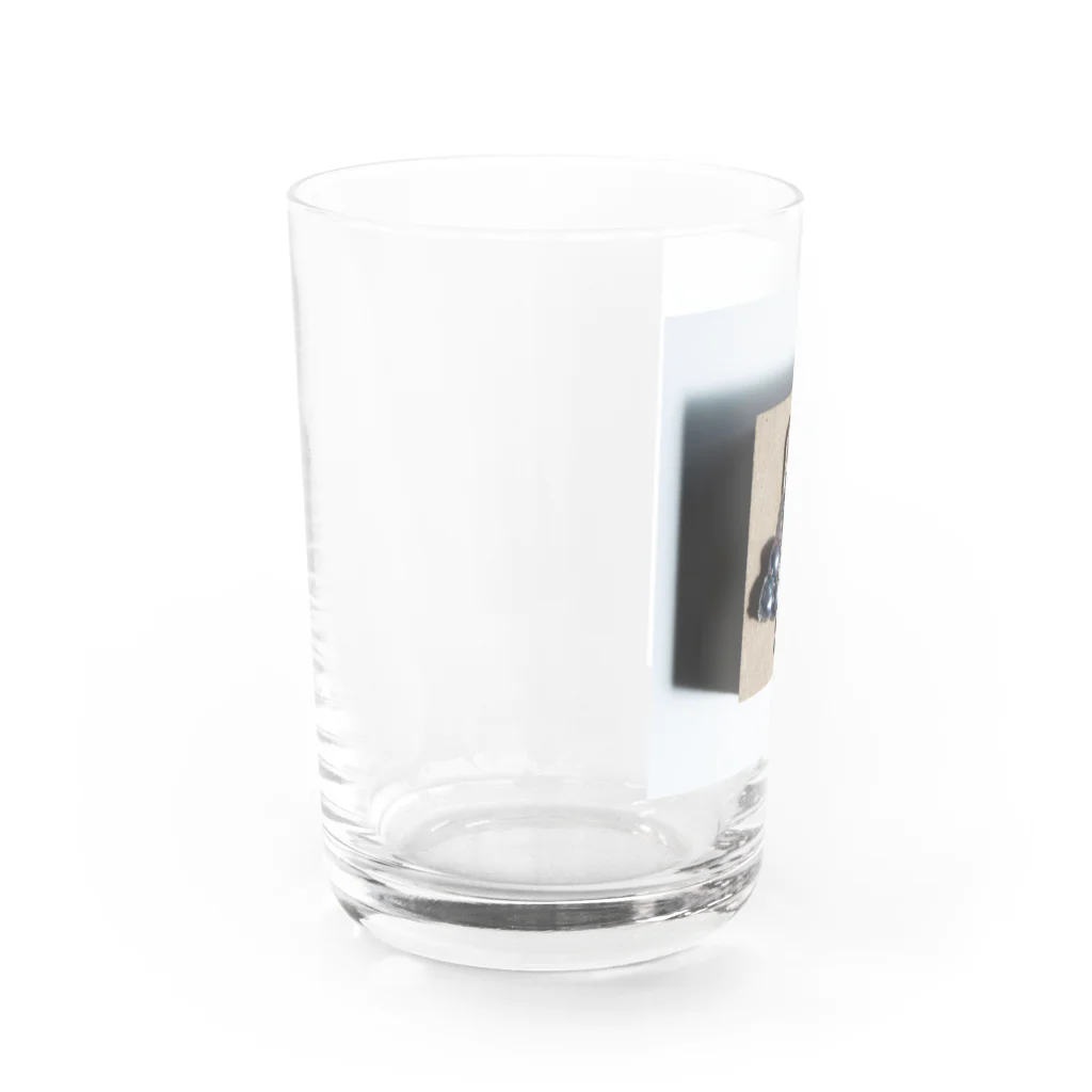 マシロ　ミュージアムショップのグレープカルセドニーのイヤリング Water Glass :left