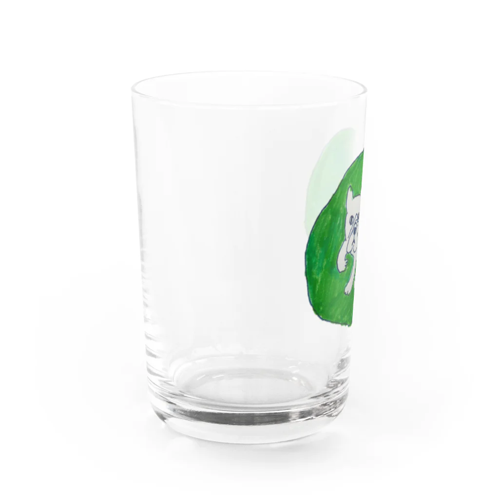 toadのフレンチブルドッグのジャックくん Water Glass :left