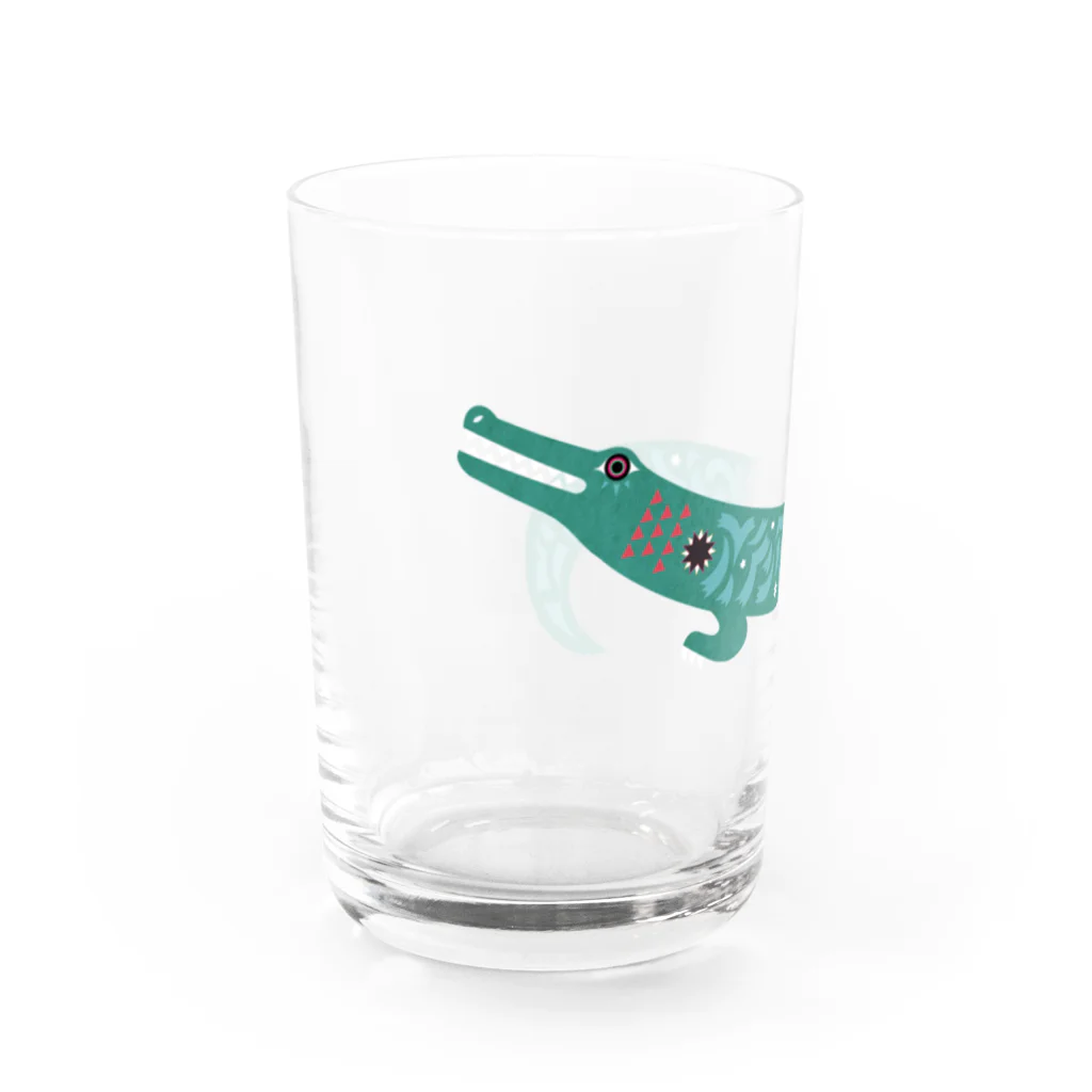 riya のWANI　GREEN Water Glass :left