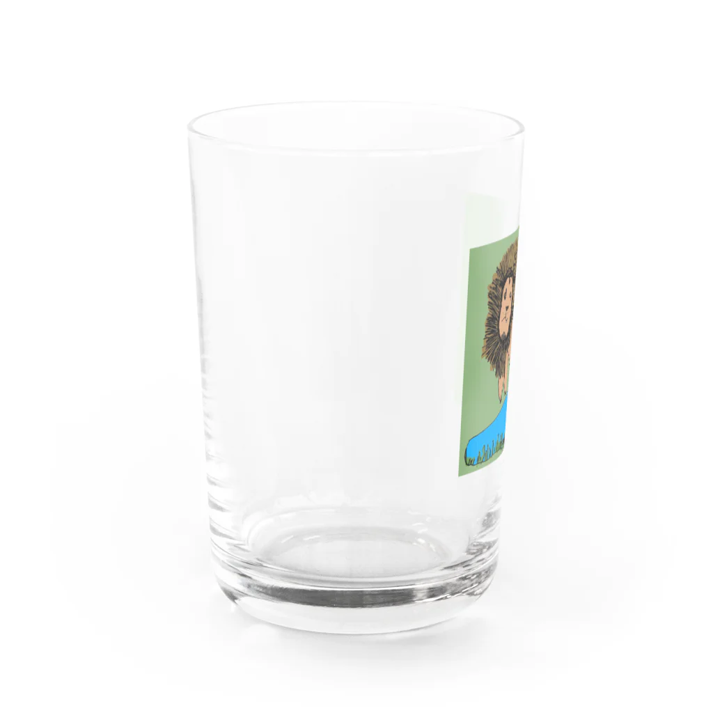 kaz_eのLION HAIR Water Glass :left