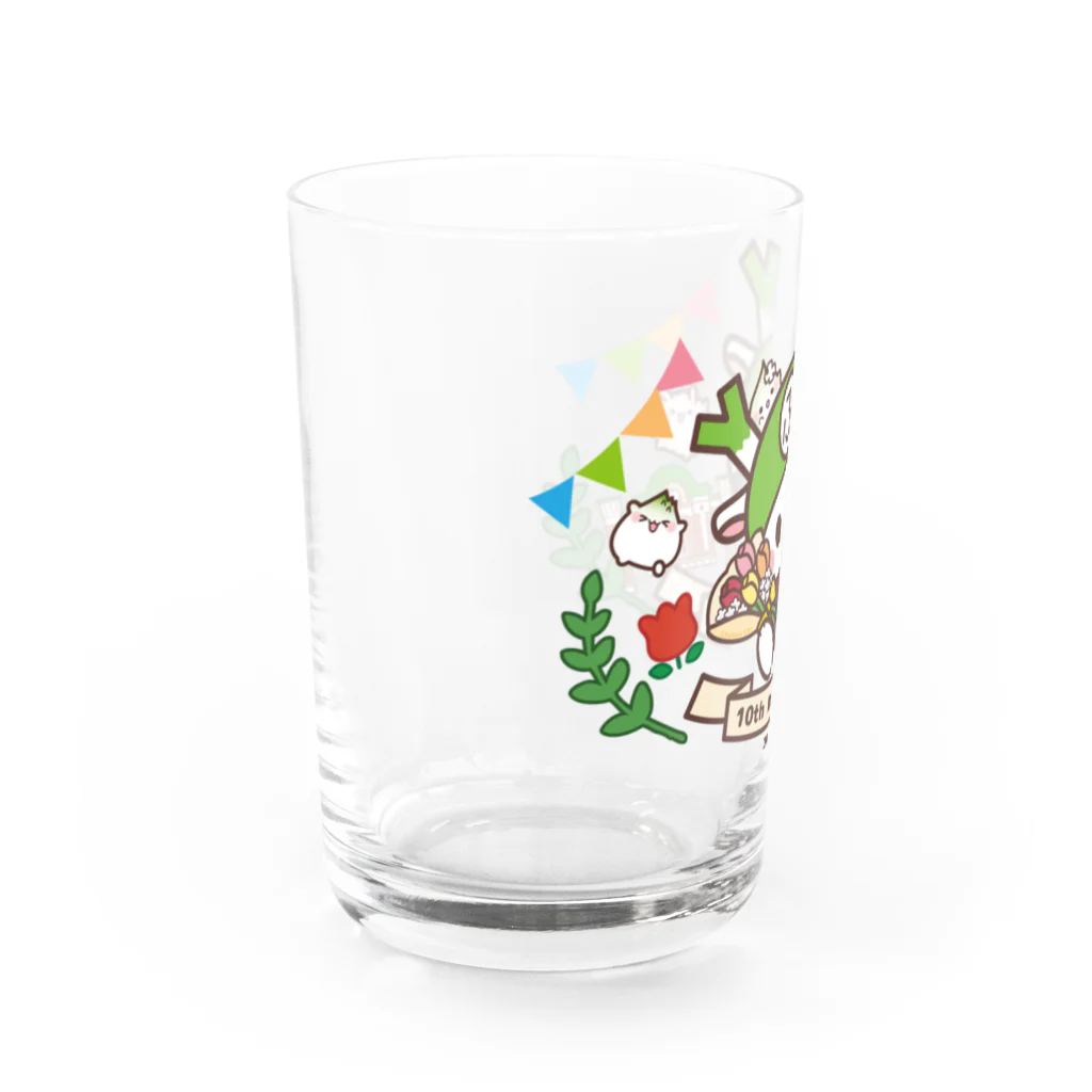 【FUKA FAM!】suzuri店のふっかちゃん１０周年記念 Water Glass :left