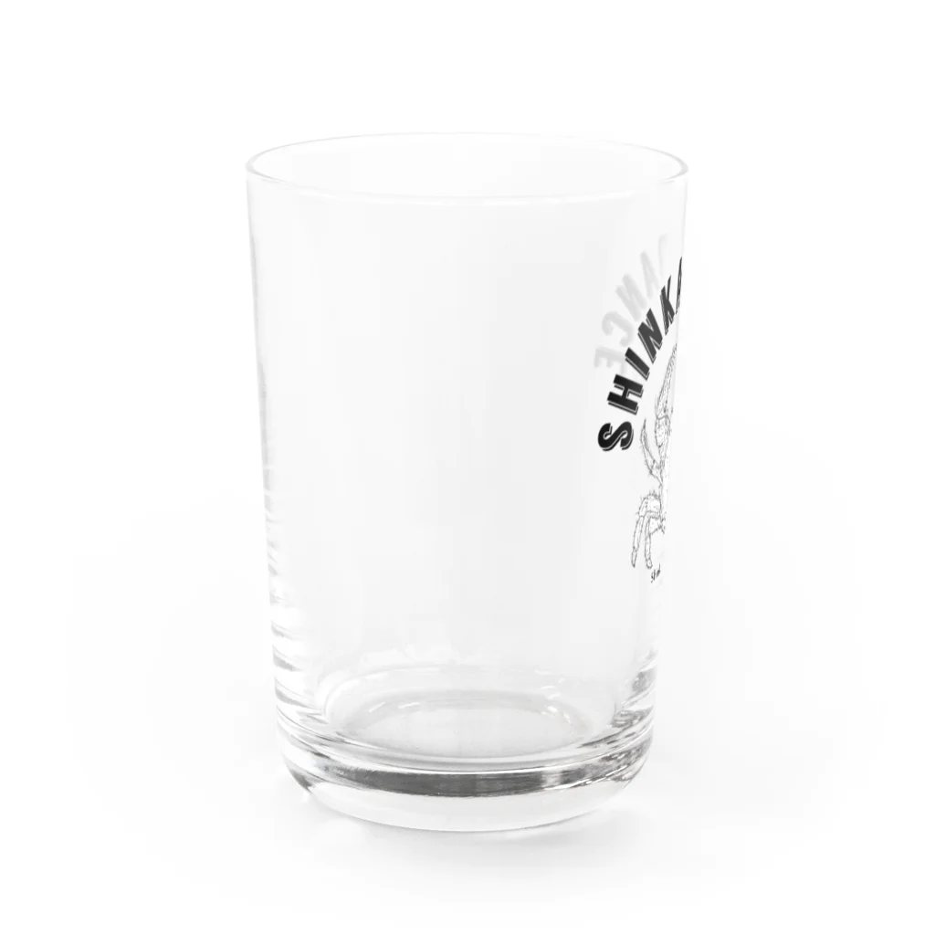 nemunoki paper itemのシンカイダンス（ゴエモンコシオリエビ） Water Glass :left