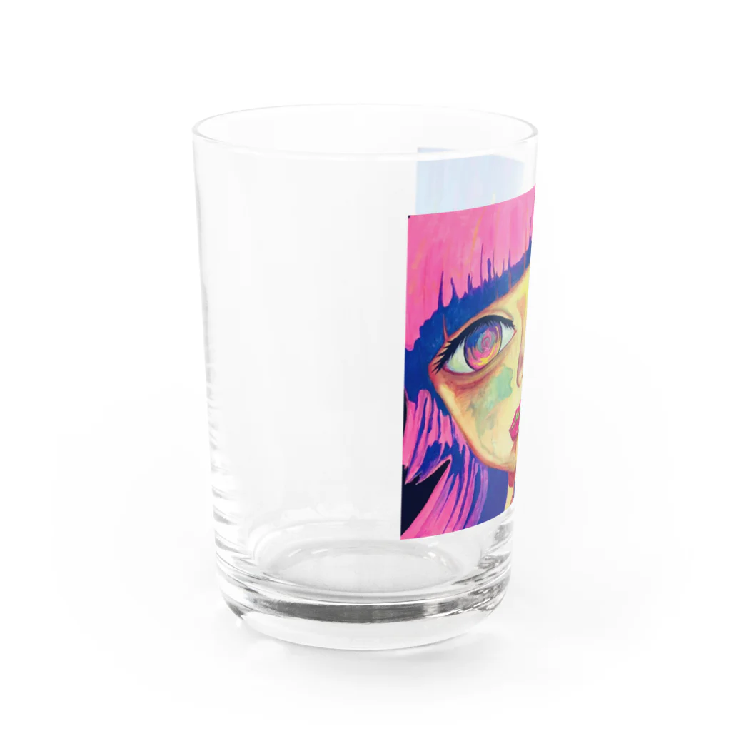 れなんこshopのめまい Water Glass :left