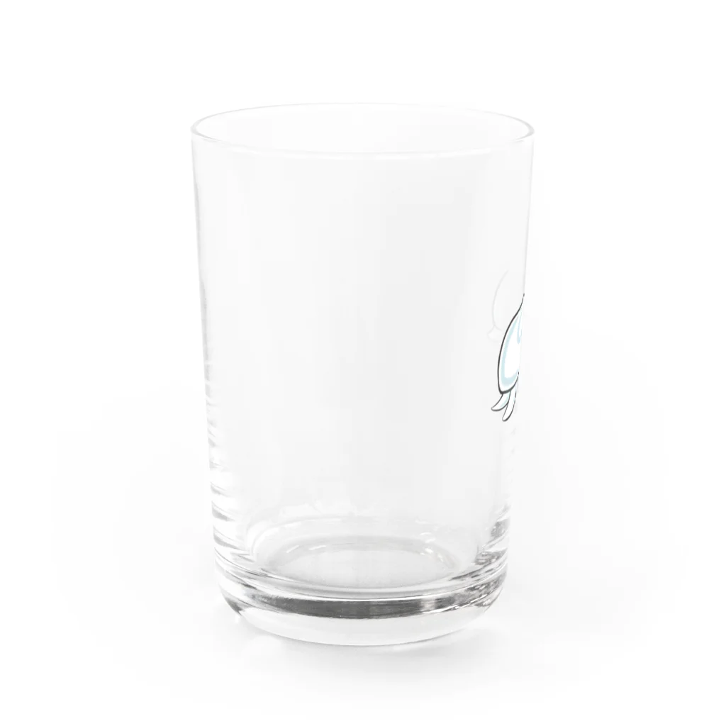 柊ワサビのごくらくクラゲくん Water Glass :left